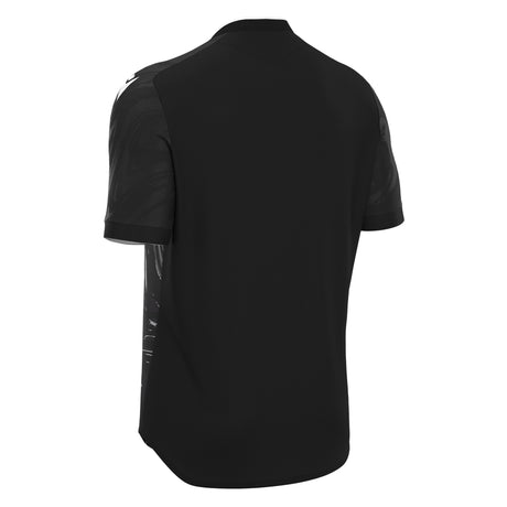 JNR Macron Arcane ECO Shirt SS - Black/White - KitRoom
