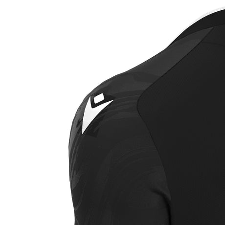 JNR Macron Arcane ECO Shirt SS - Black/White - KitRoom
