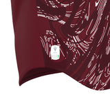 JNR Macron Arcane ECO Shirt SS - Cardinal/White - KitRoom
