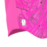 JNR Macron Arcane ECO Shirt SS - Pink/Black - KitRoom