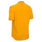 JNR Macron Arcane ECO Shirt SS - Amber/Black - KitRoom
