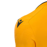 JNR Macron Arcane ECO Shirt SS - Amber/Black - KitRoom