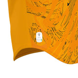 JNR Macron Arcane ECO Shirt SS - Amber/Black - KitRoom