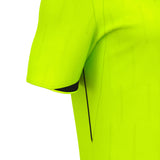 JNR Macron Mendez ECO Referee Shirt SS - Neon Yellow/Black - KitRoom