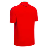 JNR Macron Mendez ECO Referee Shirt SS - Brick Red/Black - KitRoom