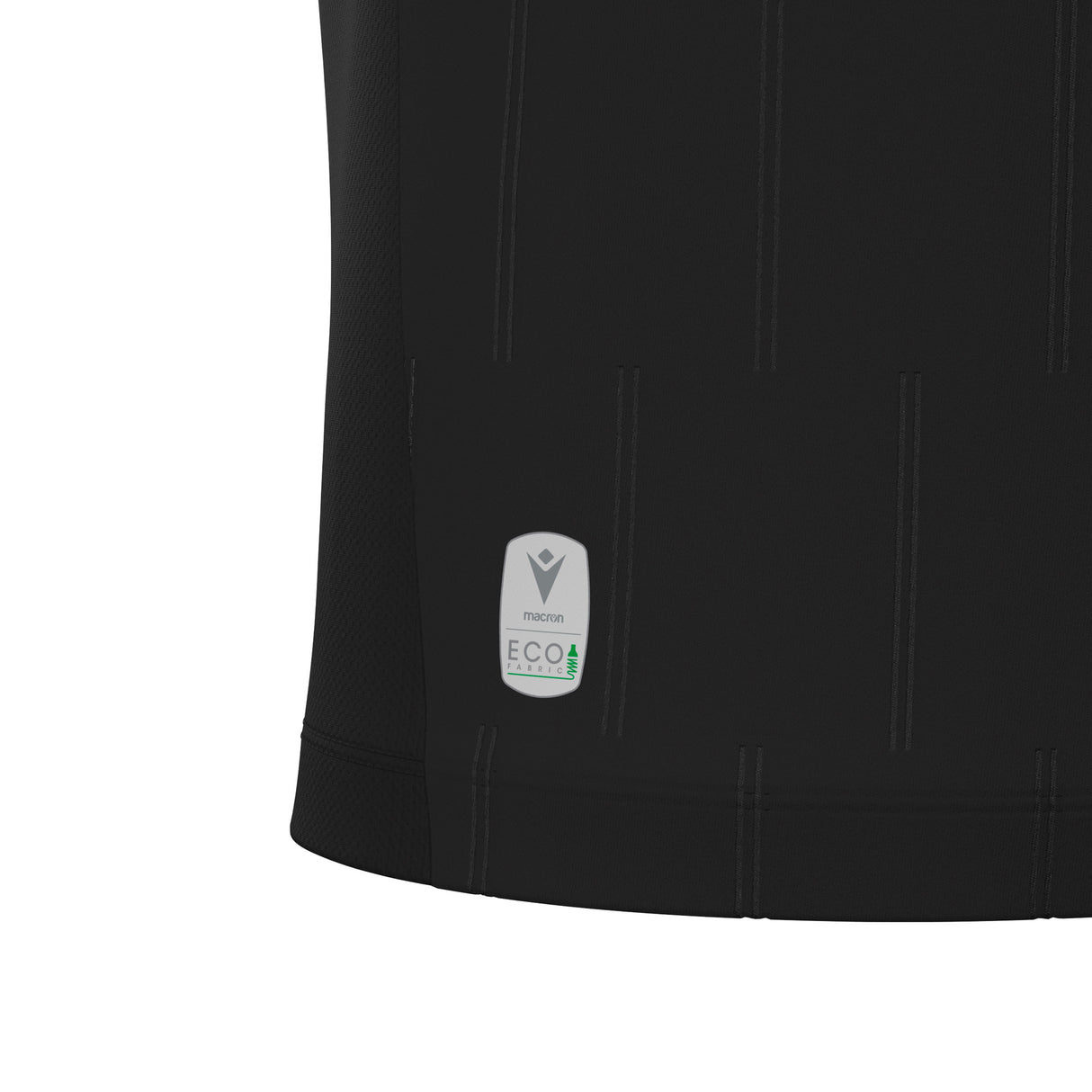 JNR Macron Mendez ECO Referee Shirt LS - Black/Gold - KitRoom