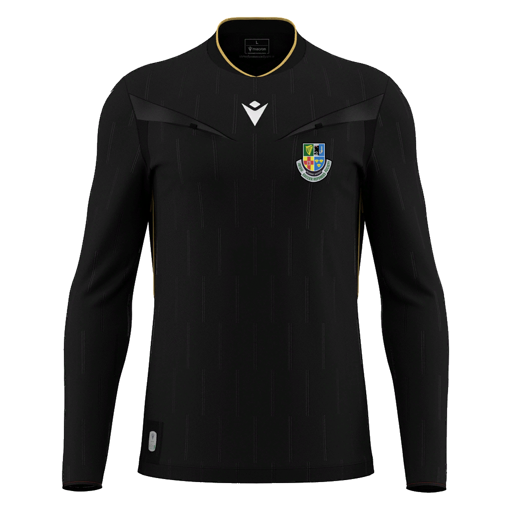 Kilkenny District Referees Macron Mendez ECO Referee Shirt LS - KitRoom