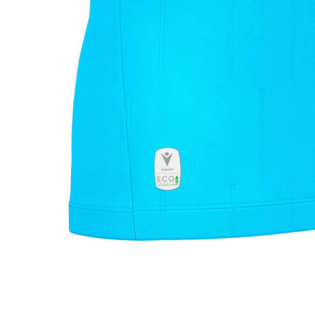 JNR Macron Tess ECO WMN Referee Shirt LS - Neon Sky/Black - KitRoom
