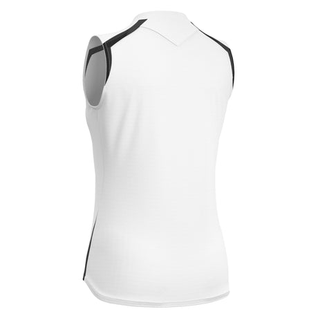 JNR Macron Frostmoor WMN Sleeveless Shirt - White/Black - KitRoom