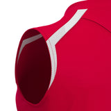 JNR Macron Frostmoor WMN Sleeveless Shirt - Red/White - KitRoom