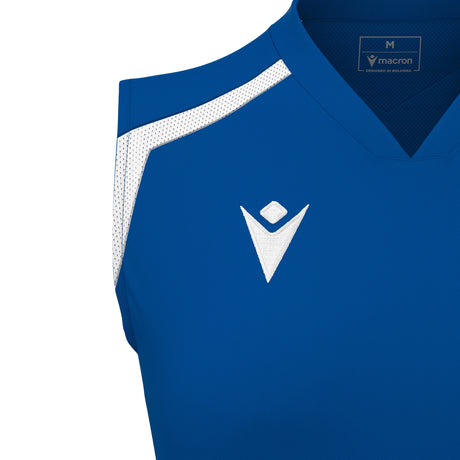 JNR Macron Frostmoor WMN Sleeveless Shirt - Royal Blue/White - KitRoom