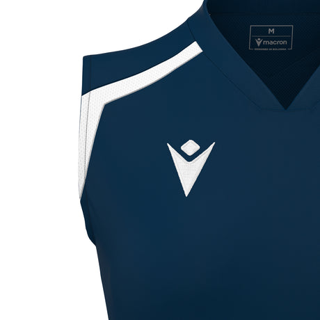 JNR Macron Frostmoor WMN Sleeveless Shirt - Navy/White - KitRoom