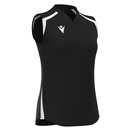 JNR Macron Frostmoor WMN Sleeveless Shirt - Black/White - KitRoom