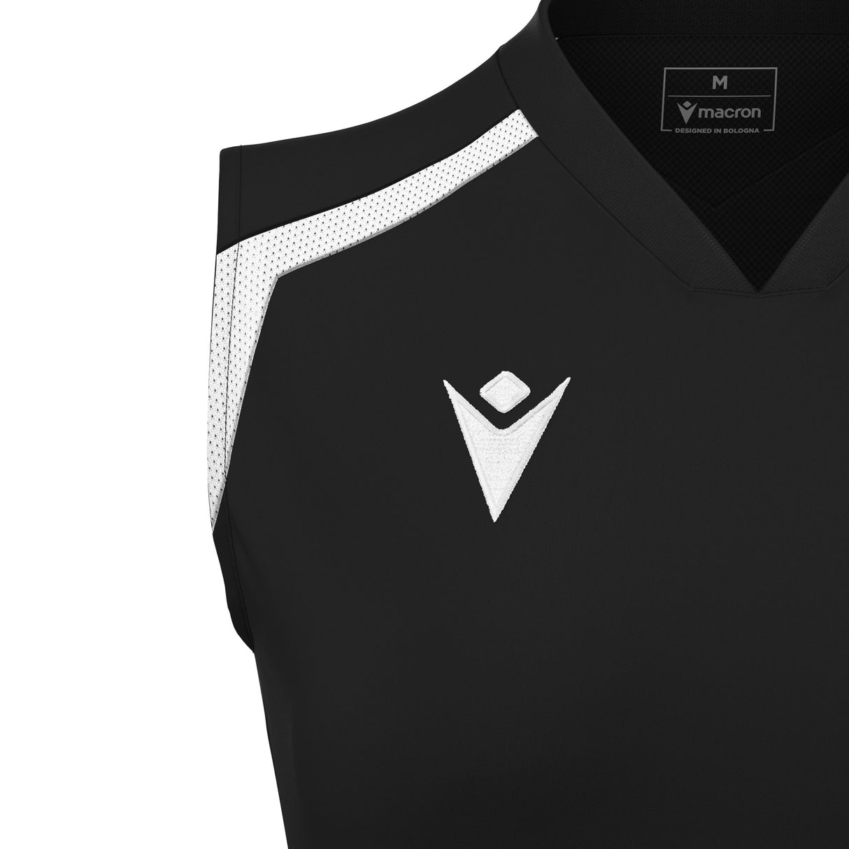 JNR Macron Frostmoor WMN Sleeveless Shirt - Black/White - KitRoom