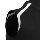 JNR Macron Frostmoor WMN Sleeveless Shirt - Black/White - KitRoom