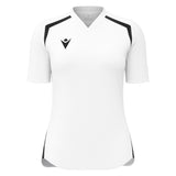JNR Macron Anduril WMN Shirt SS - White/Black - KitRoom