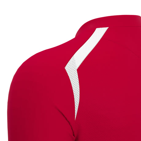JNR Macron Anduril WMN Shirt SS - Red/White - KitRoom