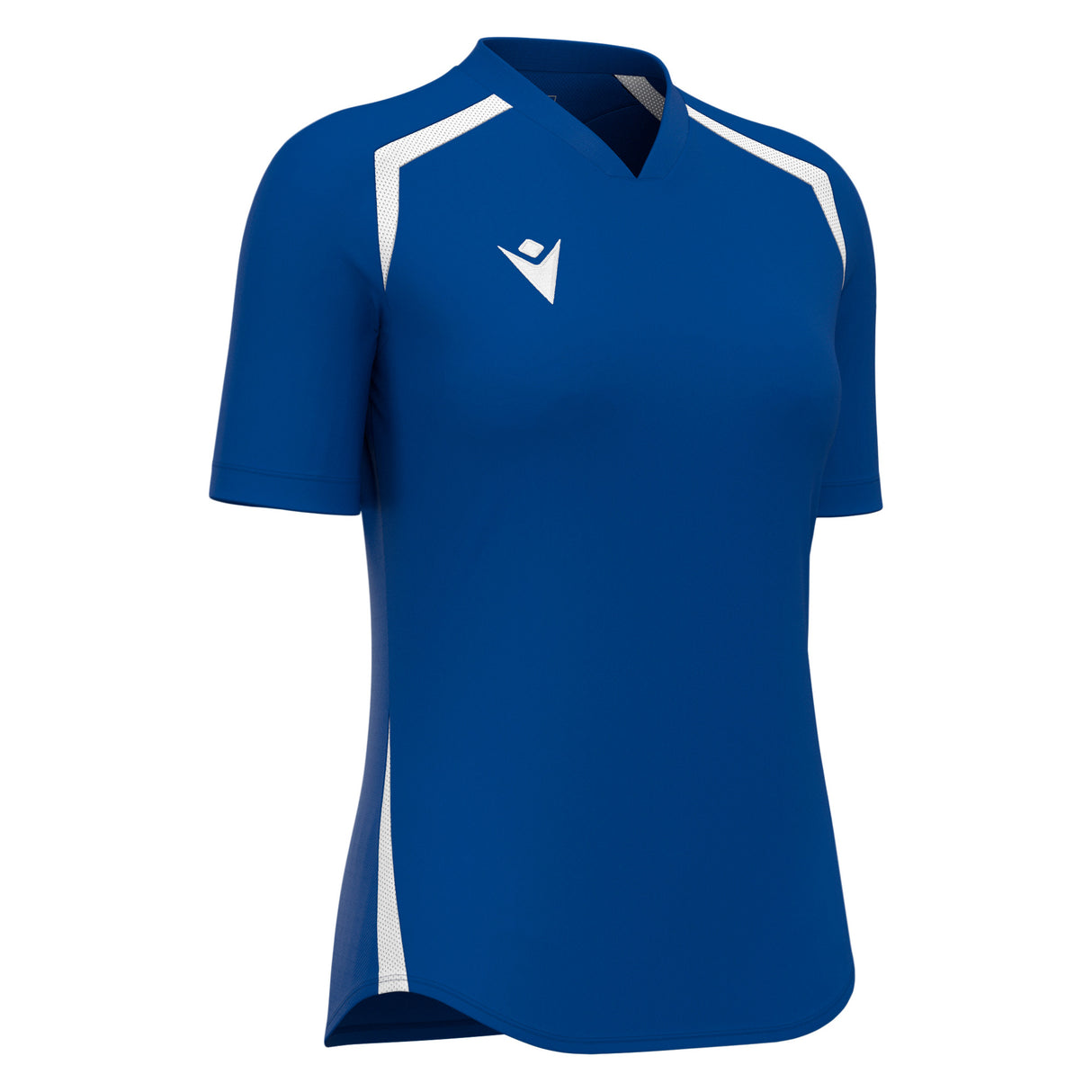 JNR Macron Anduril WMN Shirt SS - Royal Blue/White - KitRoom