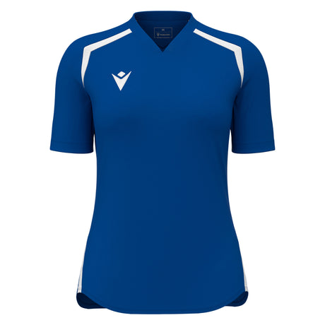 JNR Macron Anduril WMN Shirt SS - Royal Blue/White - KitRoom