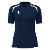 JNR Macron Anduril WMN Shirt SS - Navy/White - KitRoom