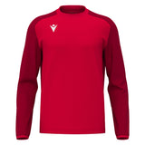 JNR Macron Thalos Roundneck Top - Red/Dark Red - KitRoom