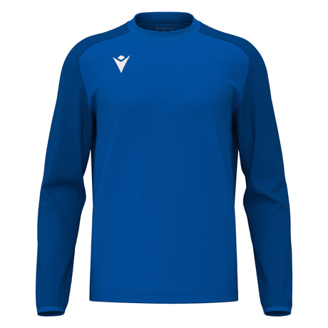 JNR Macron Thalos Roundneck Top - Royal Blue/Dark Royal - KitRoom