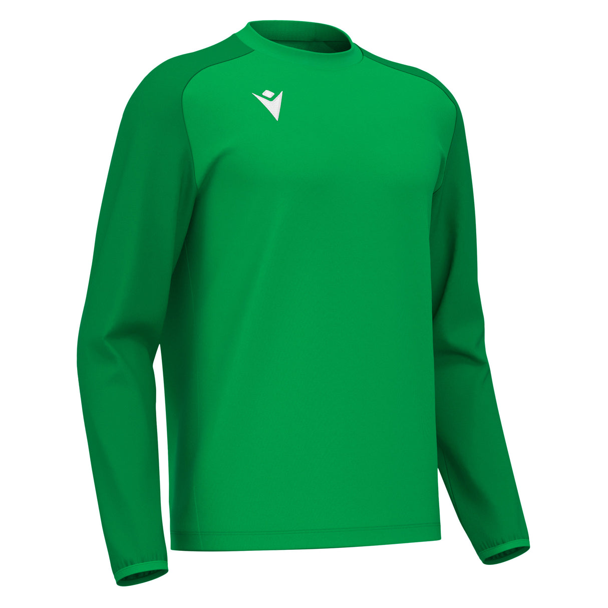 JNR Macron Thalos Roundneck Top - Green/Dark Green - KitRoom