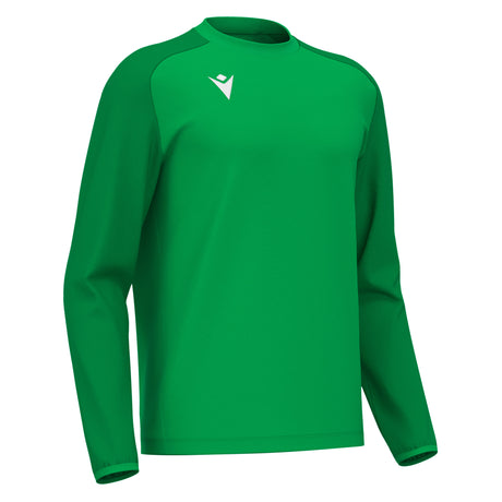 JNR Macron Thalos Roundneck Top - Green/Dark Green - KitRoom