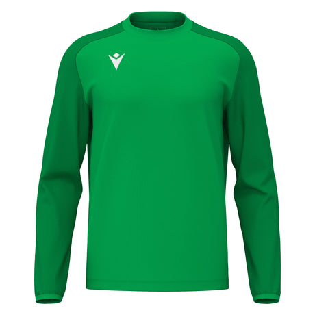 JNR Macron Thalos Roundneck Top - Green/Dark Green - KitRoom