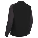 JNR Macron Thalos Roundneck Top - Black/Dark Grey - KitRoom