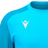 JNR Macron Thalos Roundneck Top - Neon Sky/Dark Neon Sky - KitRoom