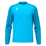 JNR Macron Thalos Roundneck Top - Neon Sky/Dark Neon Sky - KitRoom
