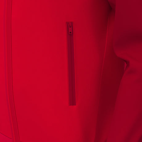 JNR Macron Chronos Full Zip Hoody - Red/Dark Red - KitRoom