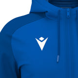 JNR Macron Chronos Full Zip Hoody - Royal Blue/Dark Royal - KitRoom