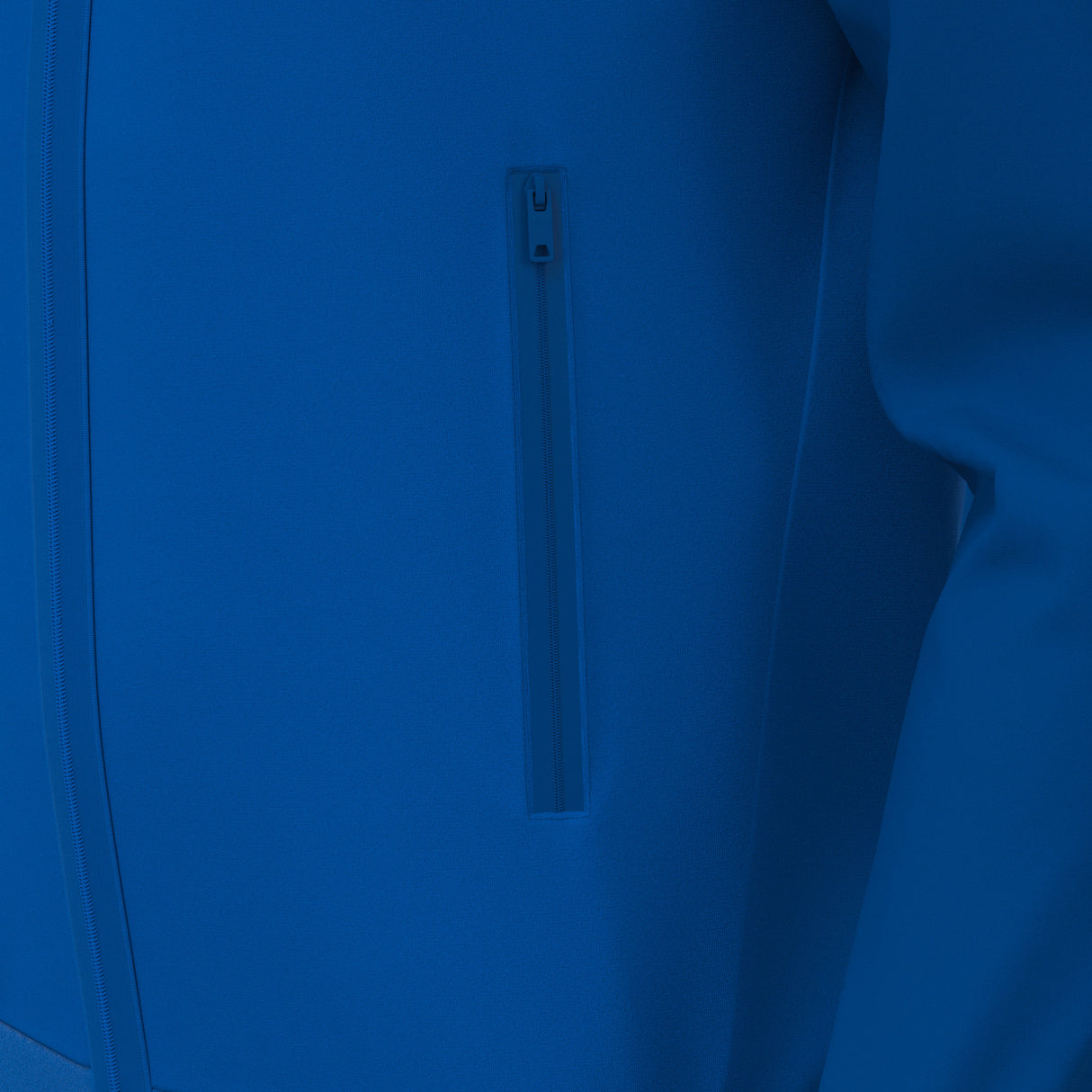 JNR Macron Chronos Full Zip Hoody - Royal Blue/Dark Royal - KitRoom