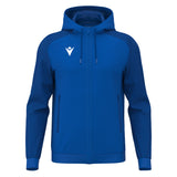 JNR Macron Chronos Full Zip Hoody - Royal Blue/Dark Royal - KitRoom