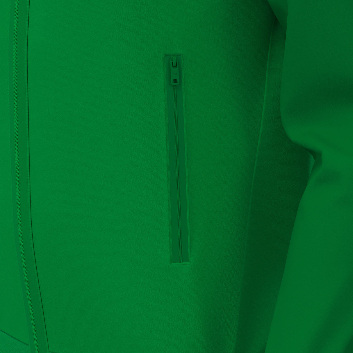 JNR Macron Chronos Full Zip Hoody - Green/Dark Green - KitRoom