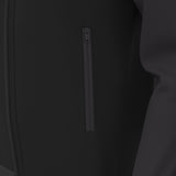 JNR Macron Chronos Full Zip Hoody - Black/Dark Grey - KitRoom