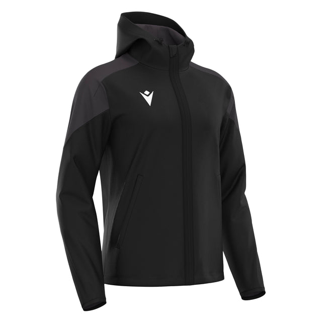 SNR Macron Icefang Full Zip Softshell Top - Black - KitRoom