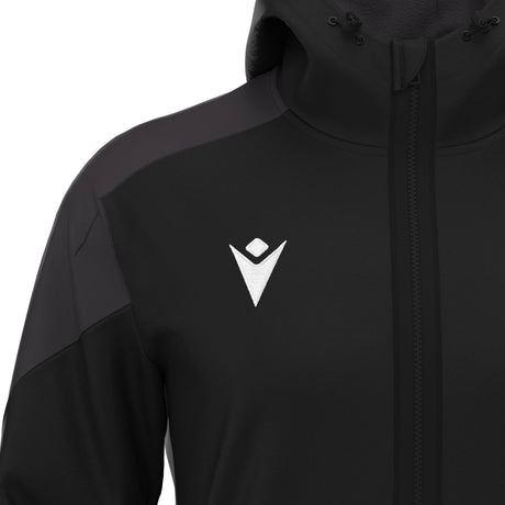 SNR Macron Icefang Full Zip Softshell Top - Black - KitRoom