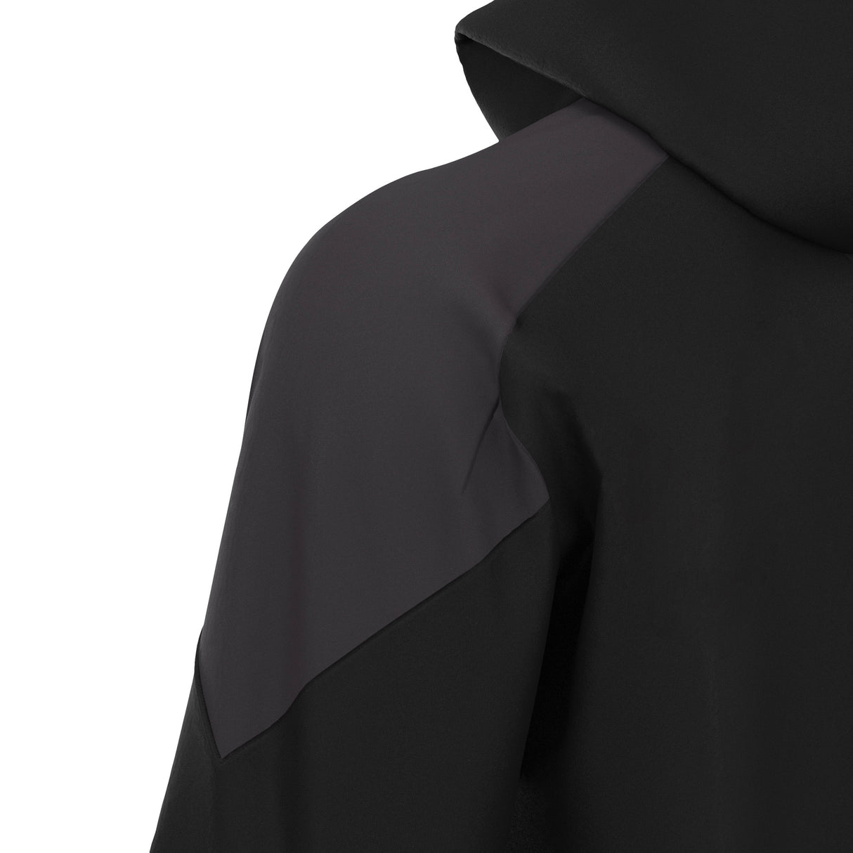 SNR Macron Icefang Full Zip Softshell Top - Black - KitRoom