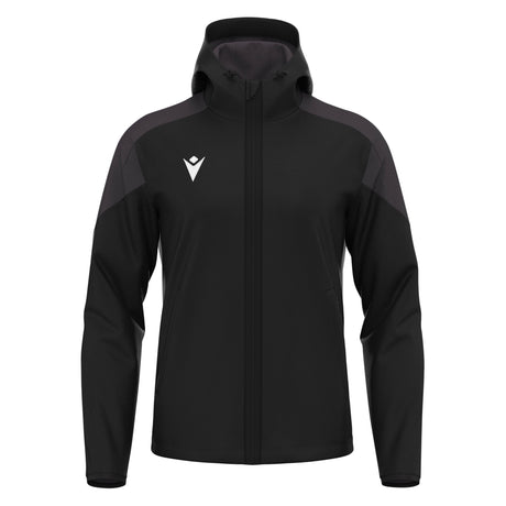 SNR Macron Icefang Full Zip Softshell Top - Black - KitRoom