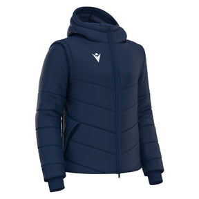 JNR Macron Duality Padded Jacket - Navy - KitRoom