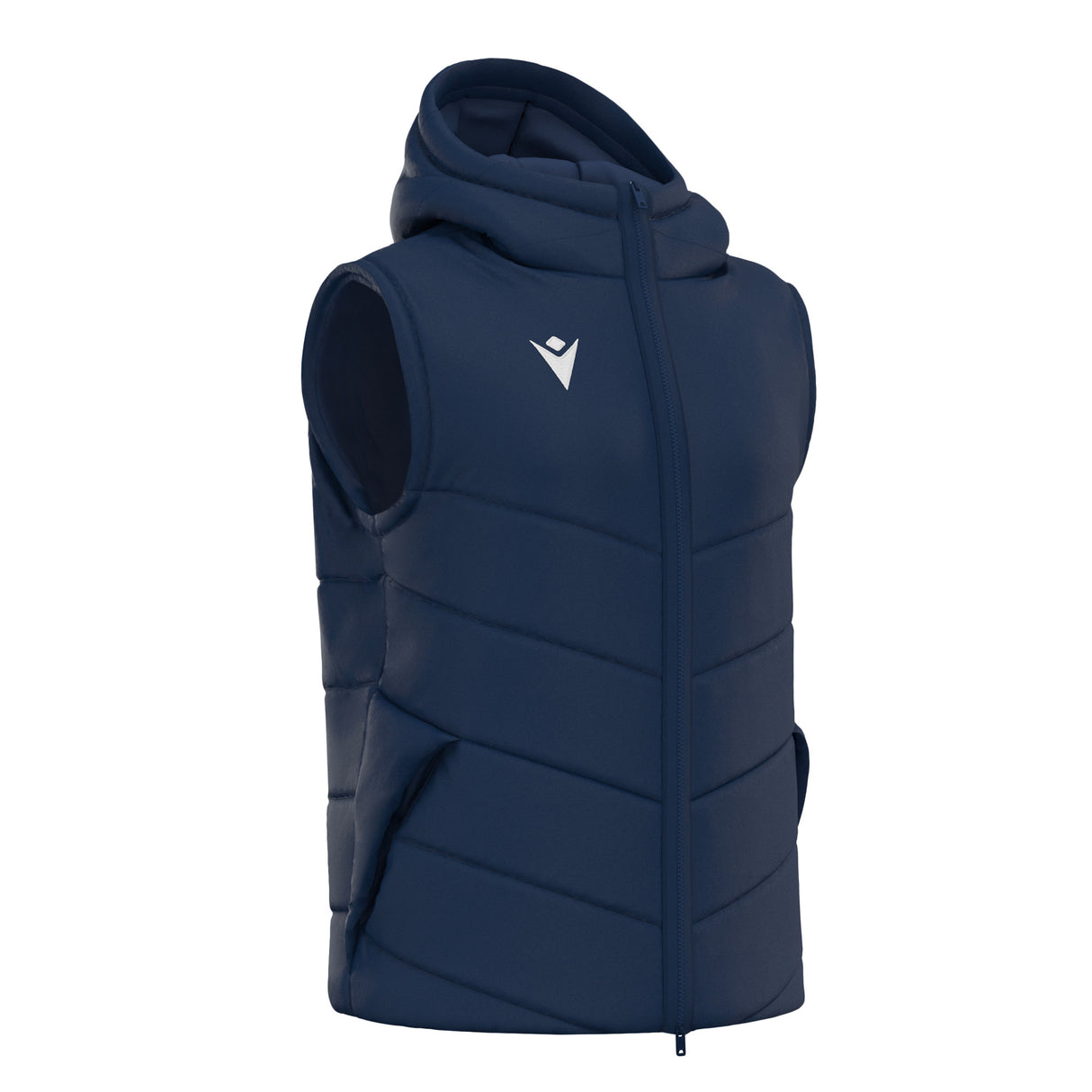 JNR Macron Duality Padded Jacket - Navy - KitRoom