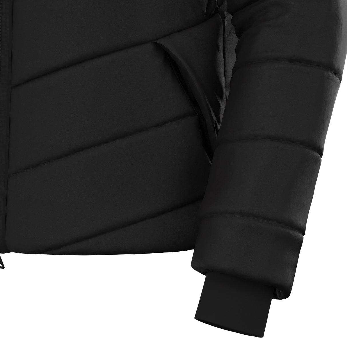 JNR Macron Duality Padded Jacket - Black - KitRoom