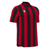 JNR Macron Legion Shirt SS - Red/Black - KitRoom
