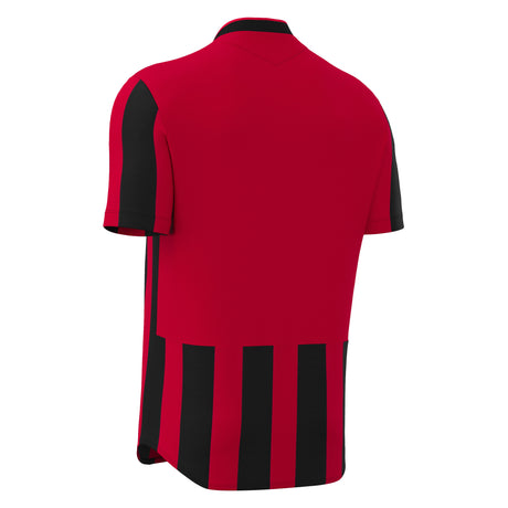 JNR Macron Legion Shirt SS - Red/Black - KitRoom