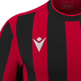 JNR Macron Legion Shirt SS - Red/Black - KitRoom