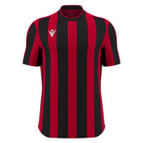 JNR Macron Legion Shirt SS - Red/Black - KitRoom