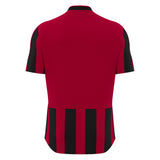 JNR Macron Legion Shirt SS - Red/Black - KitRoom
